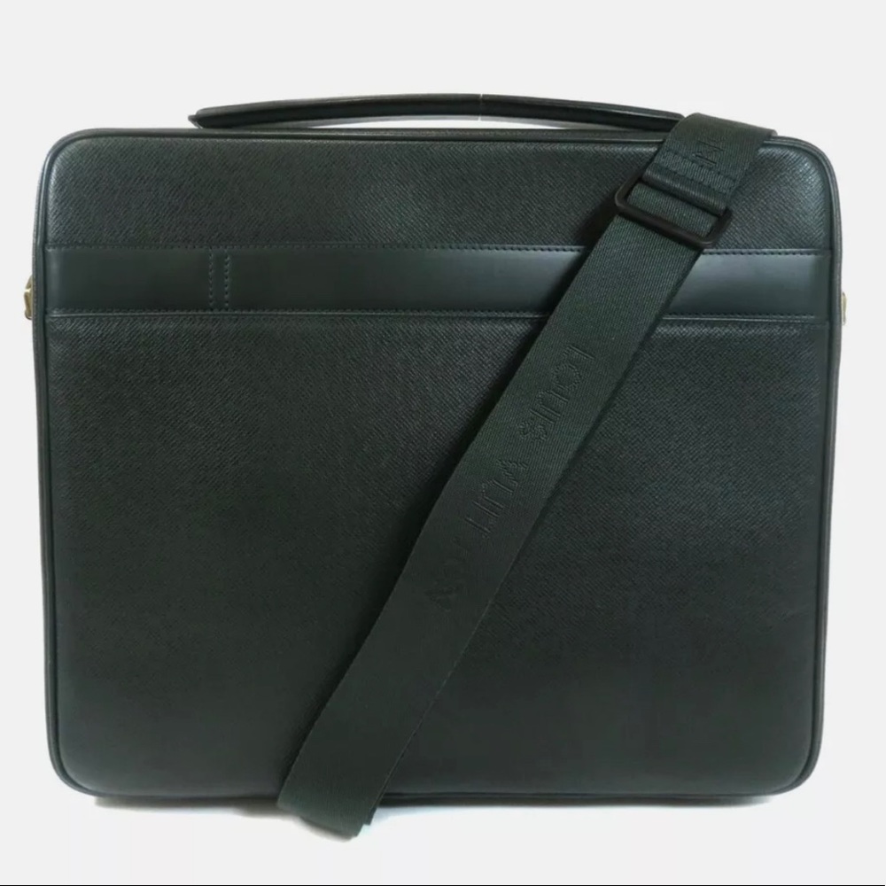 RARE Louis Vuitton Briefcase Porto Ordina Tour Odessa Tagia (Epi green)-like NEW